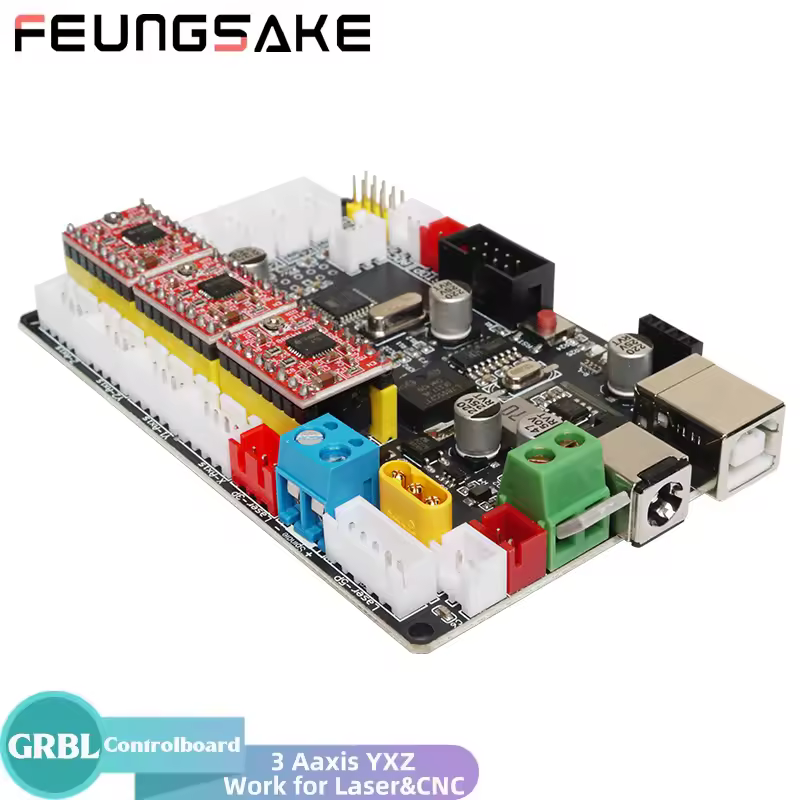 Плата управления лазерным станком GRBL Arduino, контроллер ЧПУ TTL, сигнал PMW, плата управления лазерным гравировальным станком, поддержка концевого выключателя.