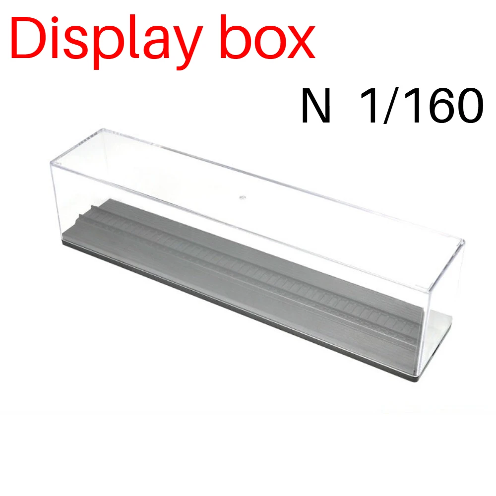 ChangMing N Type 1/150-160 Train Model Display Case Stackable Collectible Train Accessory and Decoration for Model Sets