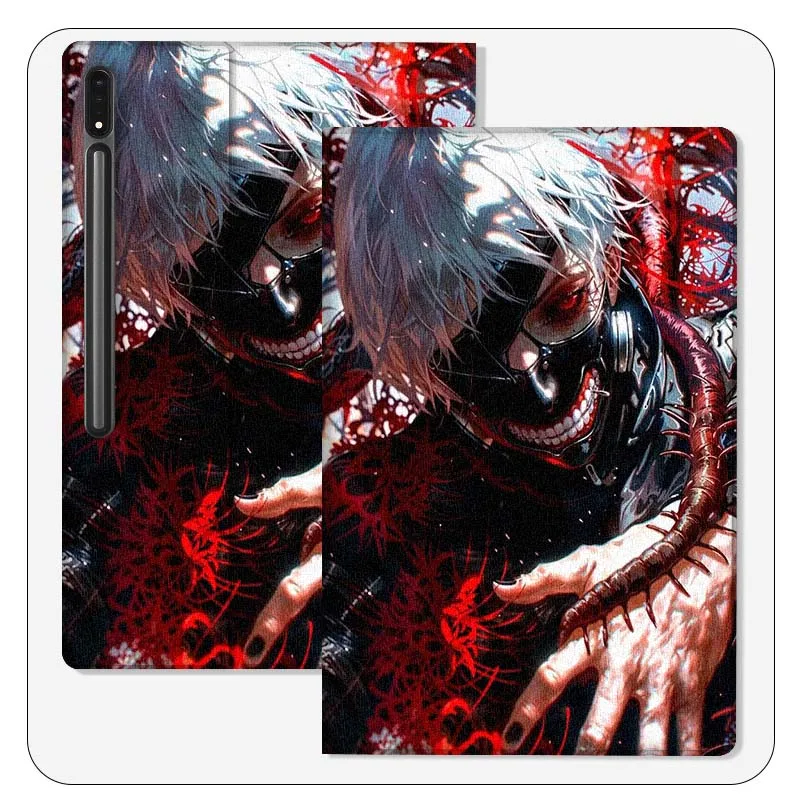 

Tokyo Ghoul Cool Popular For Samsung Galaxy Tab S9 S10 S6 S7 S8 FE Plus Lite Inch Foldable Cover Tablet Case