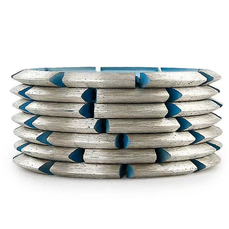 110 مللي متر على شكل حرف V شفرة قاطعة سميكة شفرة المنشار حجر أرضية خرسانية مشقوق مجرفة شفرة زاوية طاحونة مشطوف طحن شفرة