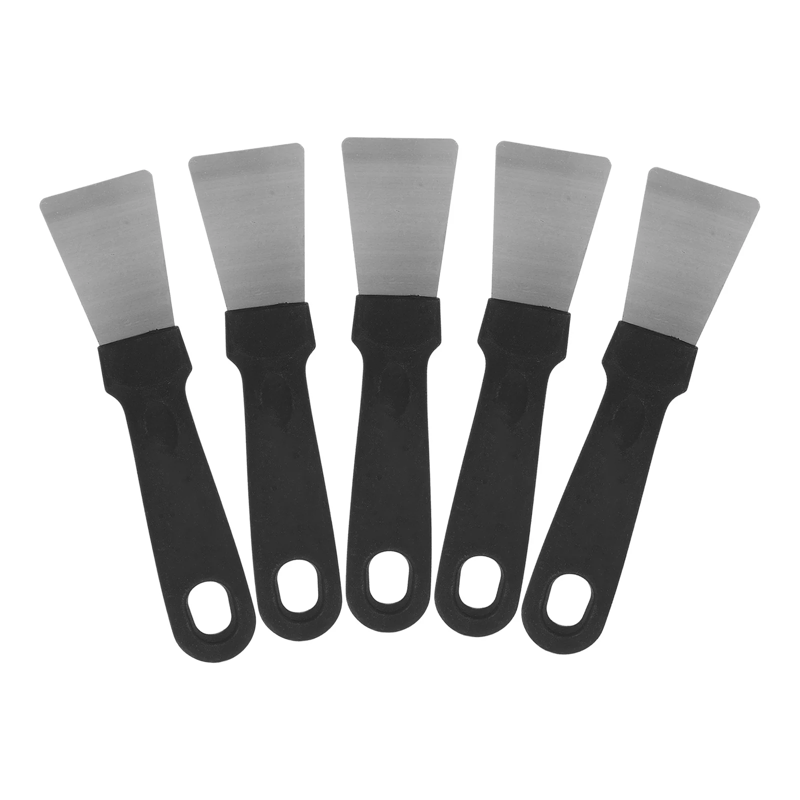 

5pcs Cleaning Scraper Tool Stainless Steel Kitchen Scrapers For Pots Pans Grill Griddle Oven Floor Wallpaper Dish