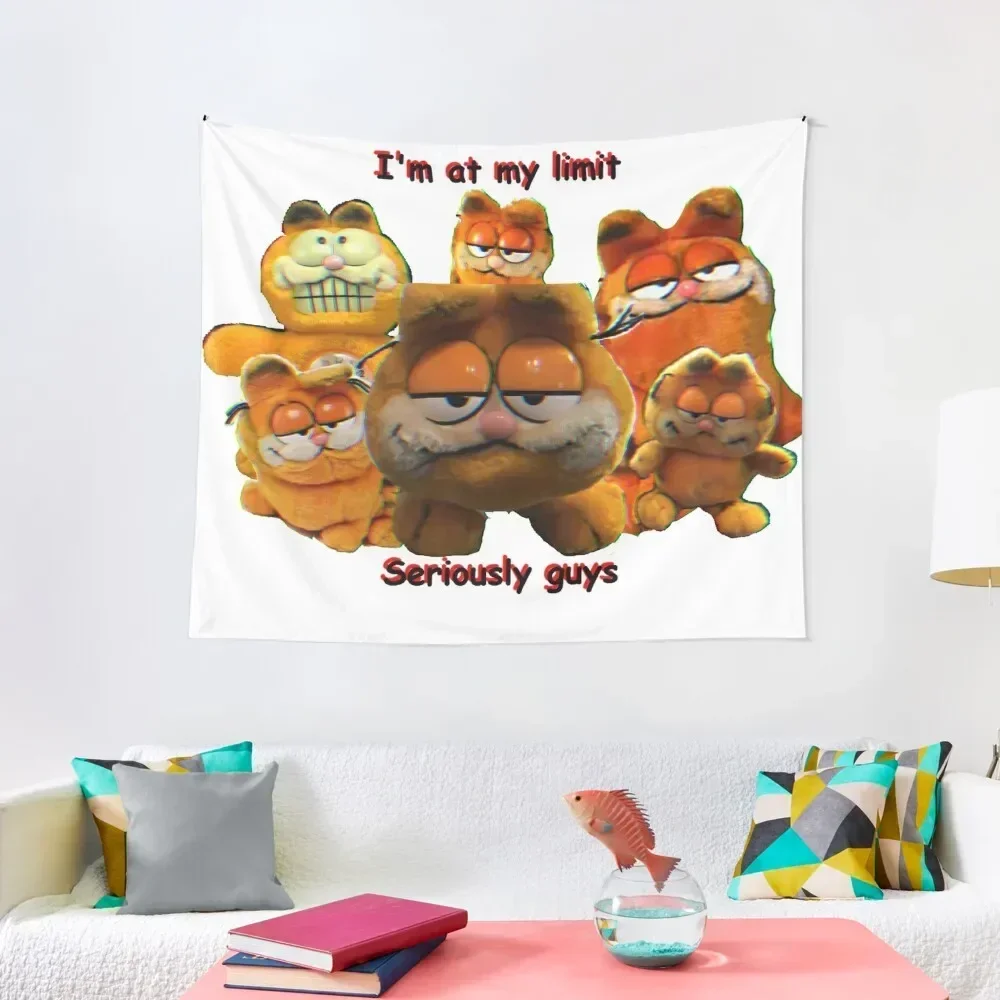 

Garf is at his limit Tapestry Bedroom Deco Home Decor Accessories Outdoor Decoration Tapestry