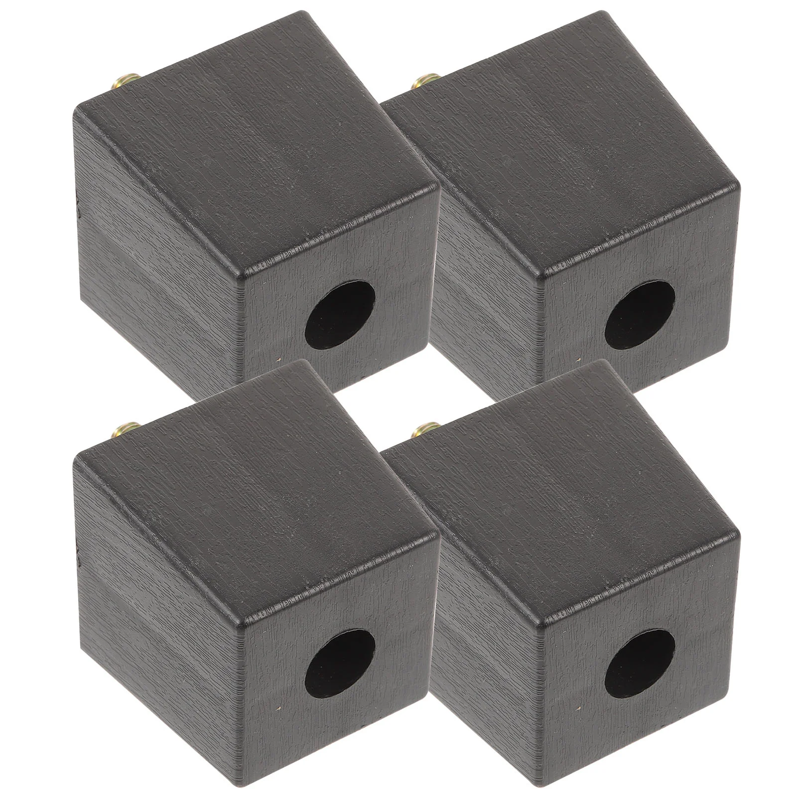 4 Pcs Table Legs Rubber Plastic Sofa Outdoor Furniture Cushions Chair Replacement