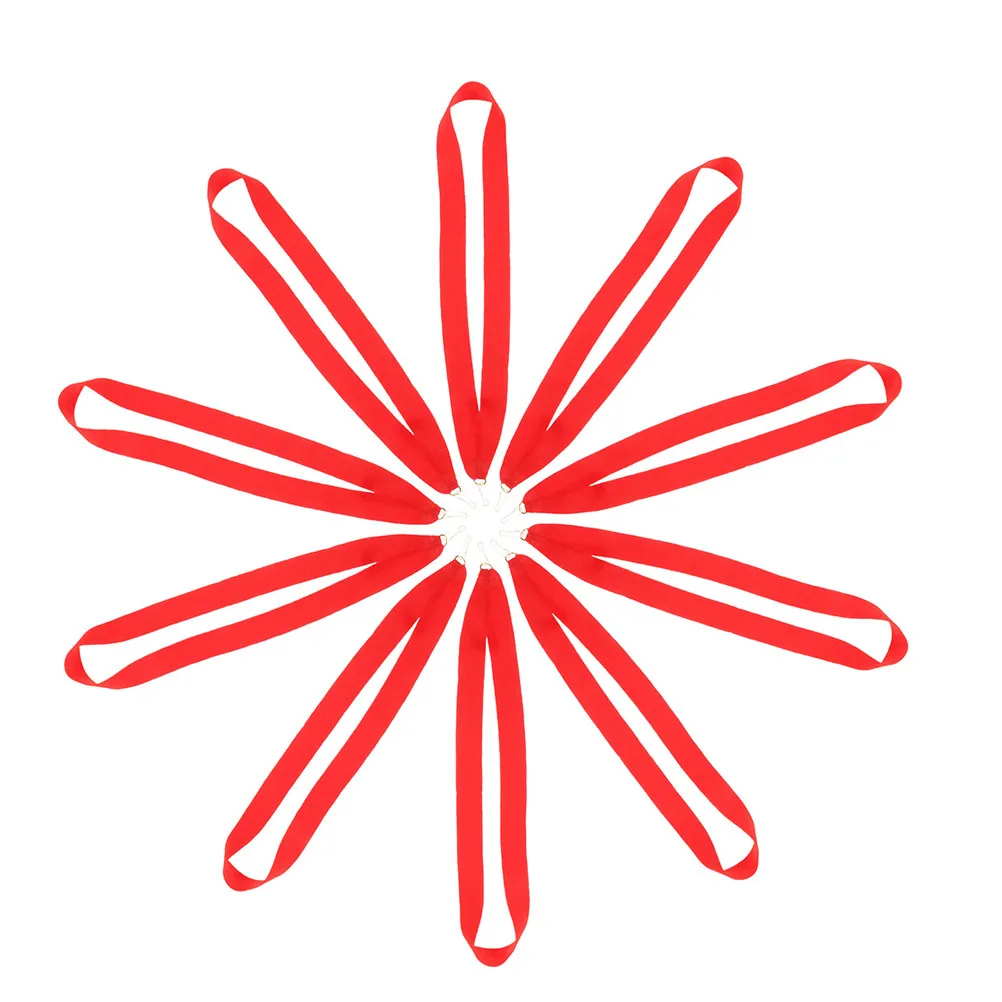 

15 шт. лент для медалей с прочными зажимами из полиэстера для спортивных наград, соревнований, выпускных церемоний, полосатый дизайн, почетные ленты