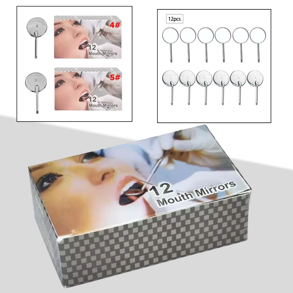 

Стоматологическое зеркало для рта из нержавеющей стали, стоматологические инструменты, комплект для осмотра полости рта, светоотражающее стоматологическое зеркало для стоматологической клиники