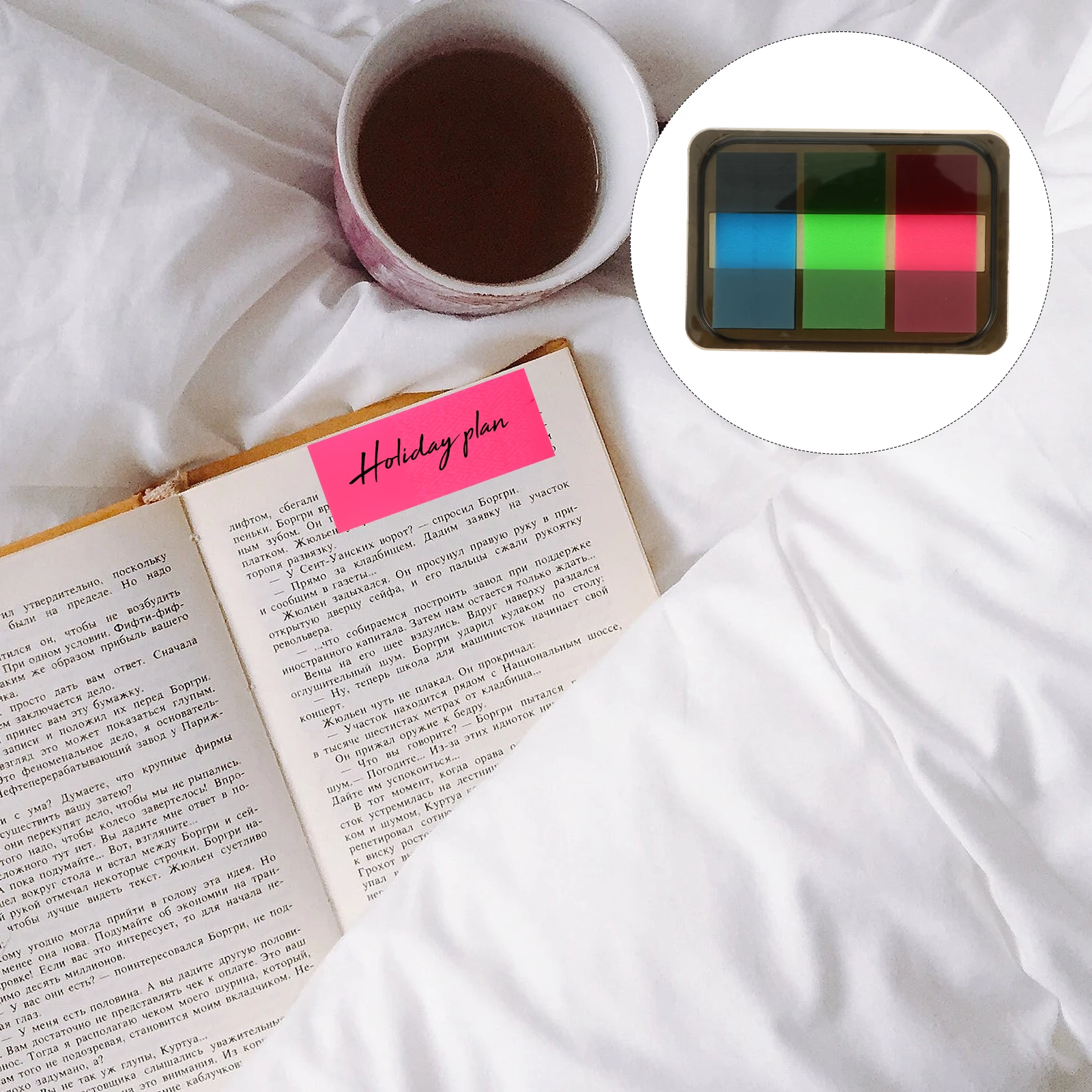 High-Quality Sticky Memo Notes Classification Label For Books Presentations Office Supplies Fluorescent Index Tabs