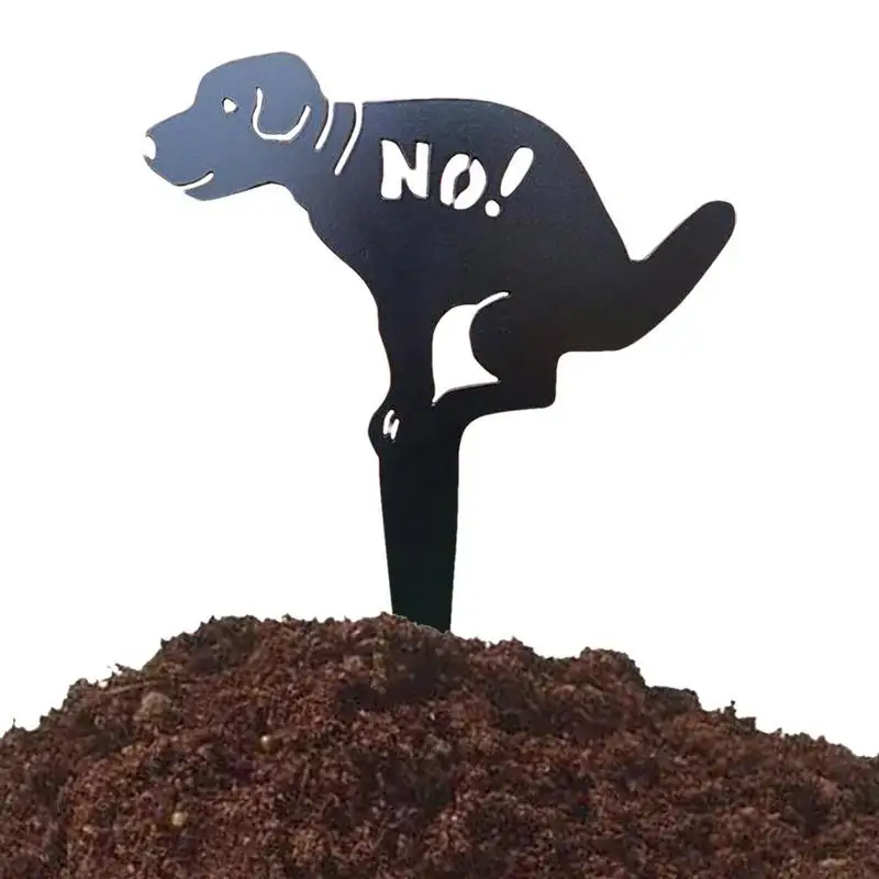 

No Poopping Signs Stop Dogs From Pooping On Your Lawn Sign No Poop & Pee Plate Sign Cast Iron Dog Poop Yard Sign For Garden Lawn