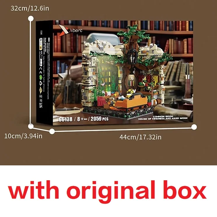 

Украшение дома и стола 66138, европейские и американские уличные сцены, строительные блоки, игрушка в подарок для детей, подарки на Рождество и день рождения