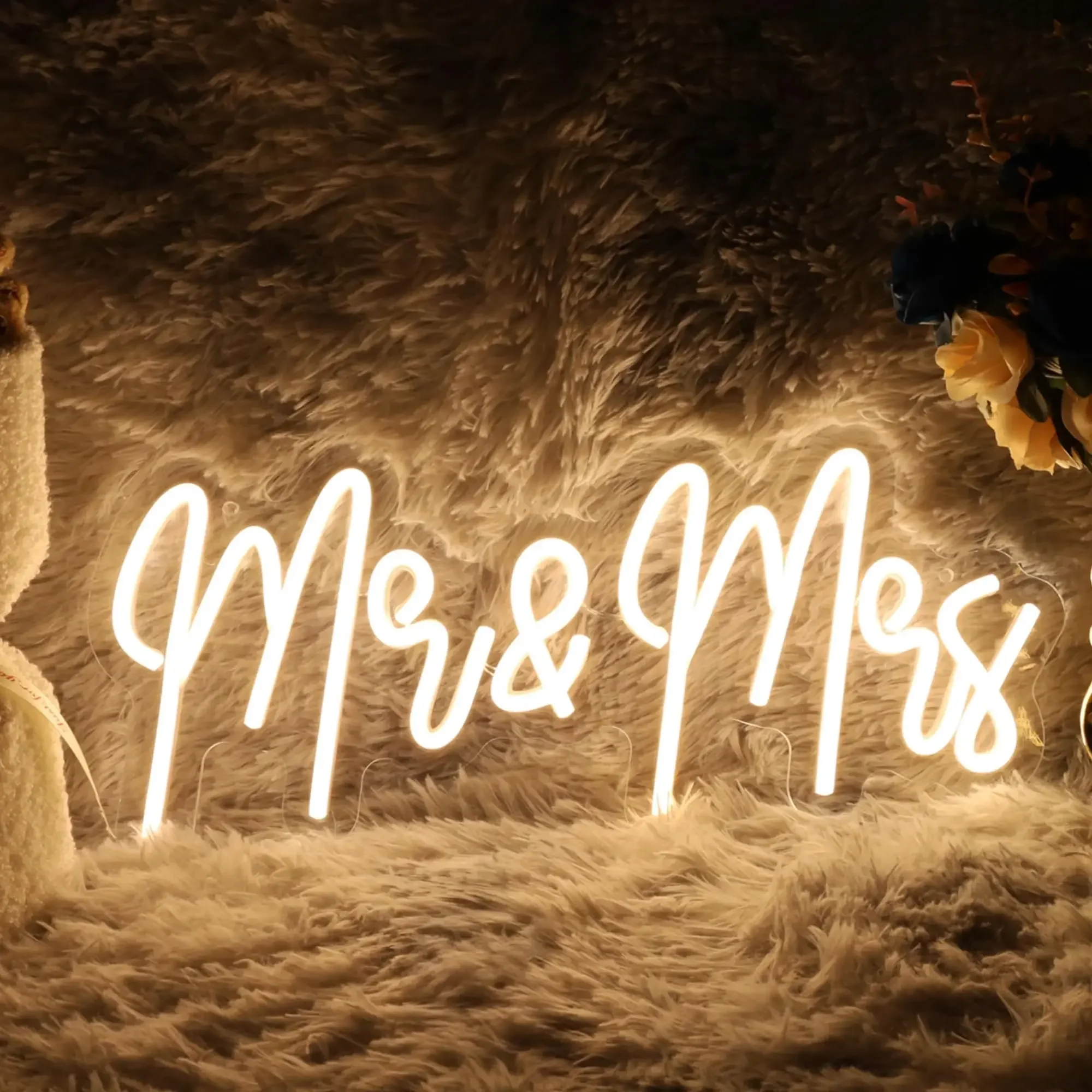 Mr And Mrs Neon Sig… - image