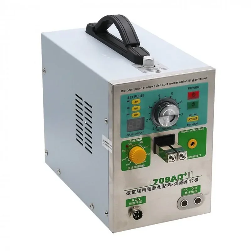 

3 In 1 220V 709AD+ Pulse Battery Spot Welder For 18650 Battery Pack Welding+70B Welding Pen