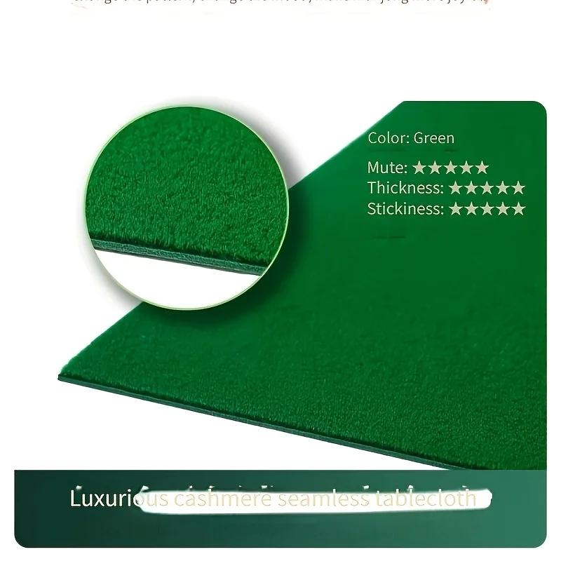 Tovaglia autoadesiva Mahjong di fascia alta Tavolo Mahjong Macchina Mahjong automatica Dispositivo da tavolo Pad Suono addensato Silenzio