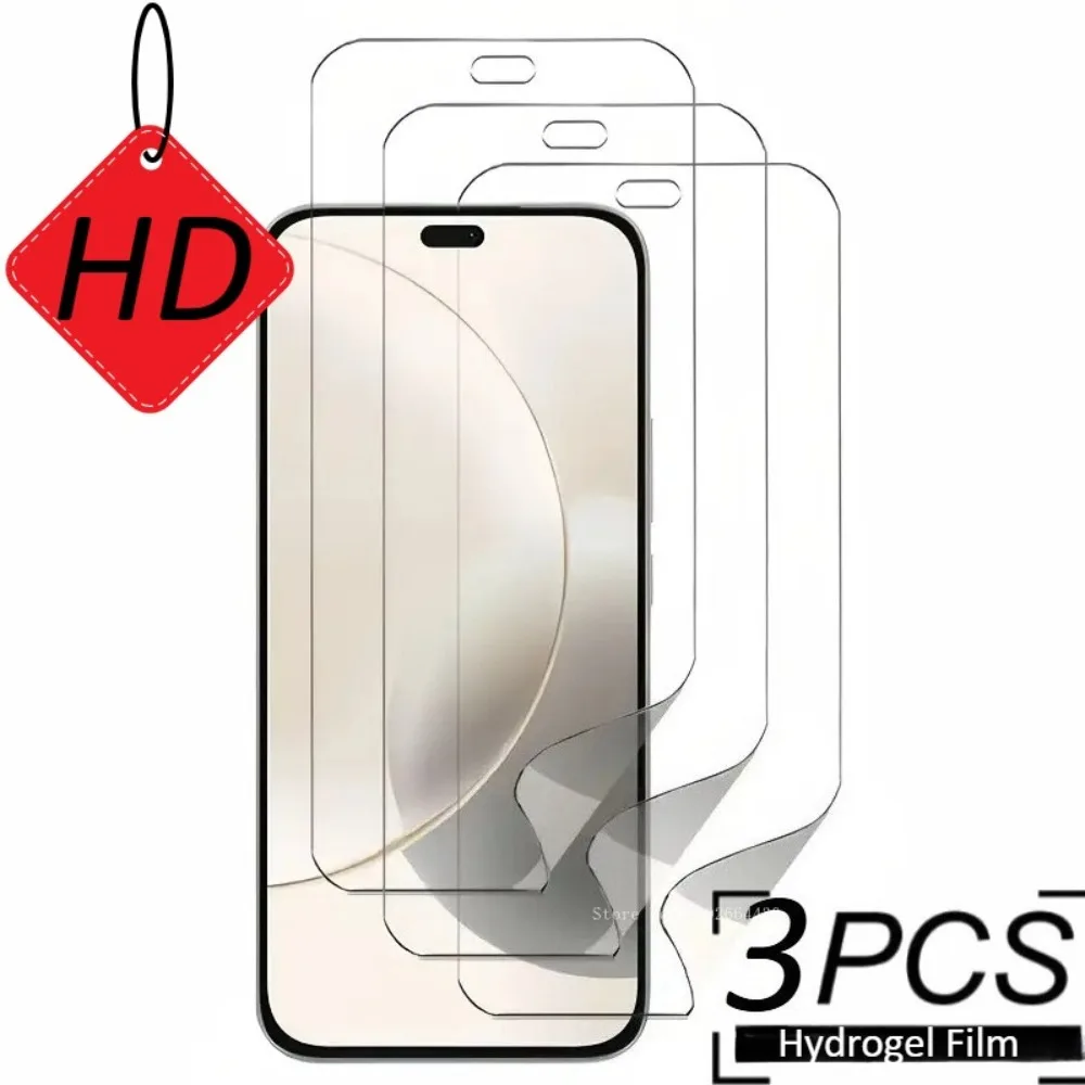 

3Pcs Full Cover Hydrogel Film for Redmi Note 15 Pro Soft Protector Film for Redmi Note 14 Pro Plus 13 12 Pro 13R 14S Not Glass