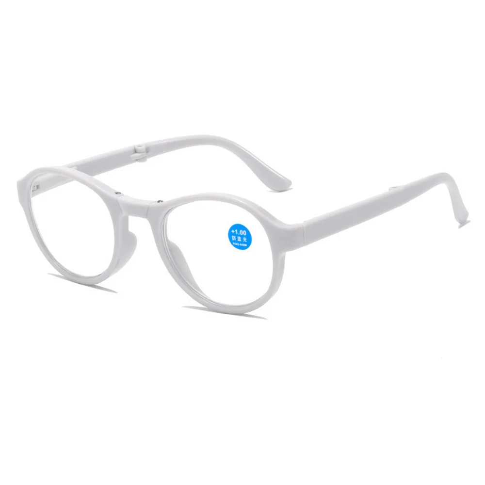 Elbru New Folding occhiali da presbite donna uomo HD Fashion Old-vision occhiali da lettura anziani Anti-blue Light Hyperopia Eyewear