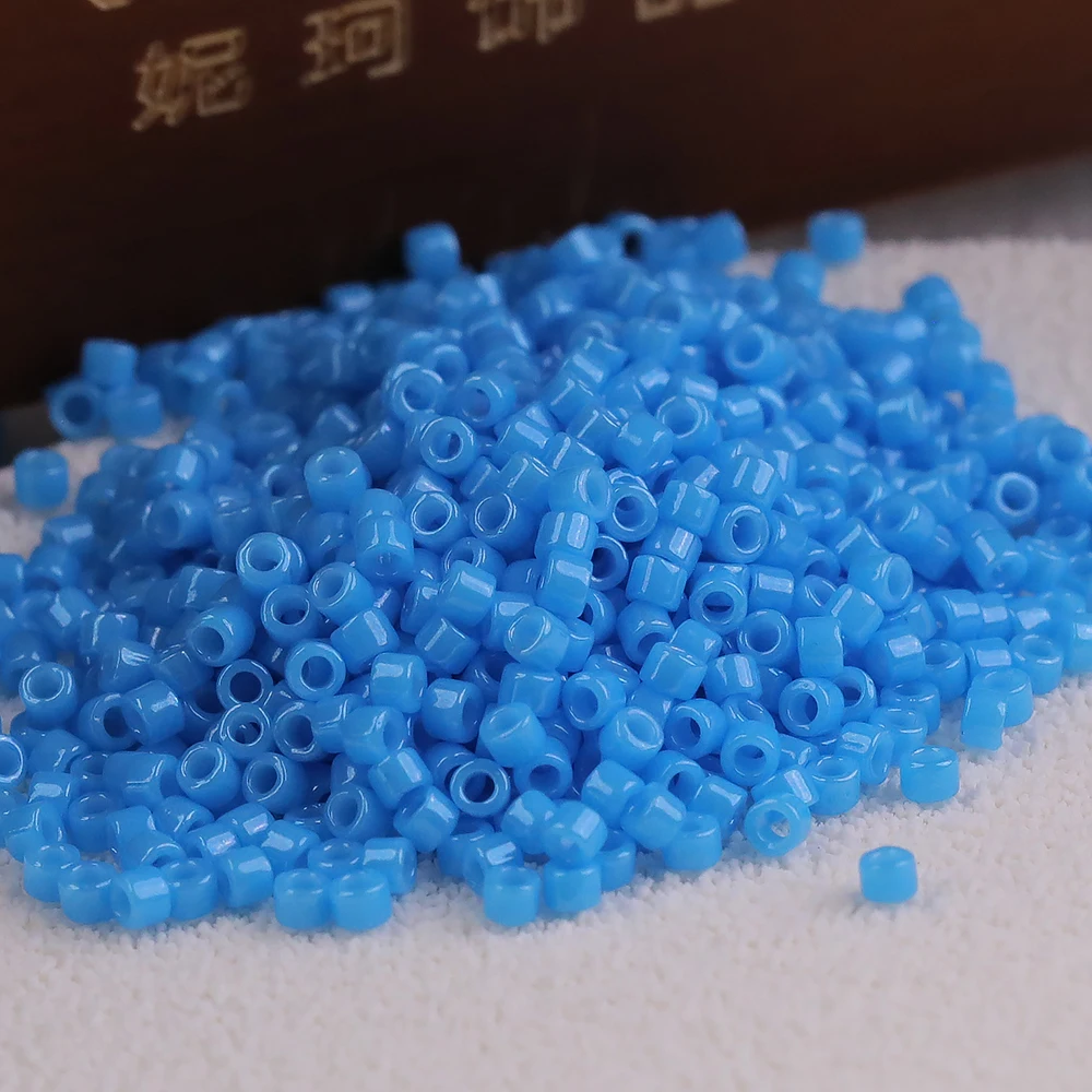 اليابان ميوكي ديليكا الخرز بريق قوس قزح اللون سحر صنع المجوهرات الخرز ل قلادة Diy بها بنفسك الملحقات #4