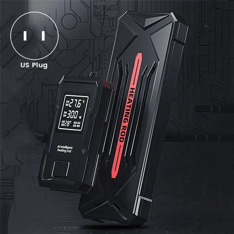 NEW HOT in Stock-Aquarium Heater With Digital Display-High Power External Control,Automatic Thermostat,Real-Time Power