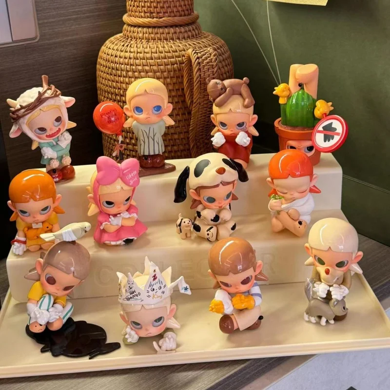 8 ซม.อนุญาตให้ทั้งหมดซีรีส์นี้แปลกใจกล่องตาบอดอินเทรนด์Figurines Home Desktop Decorตุ๊กตาคอลเลกชันของขวัญของเล่นสําหรับเด็ก