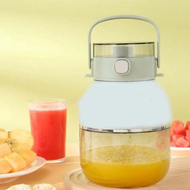 

Small Portable Juicer Household Multifunctional Fruit Fryer Electric Juicer Wireless Juicing Cup Ton Barrel