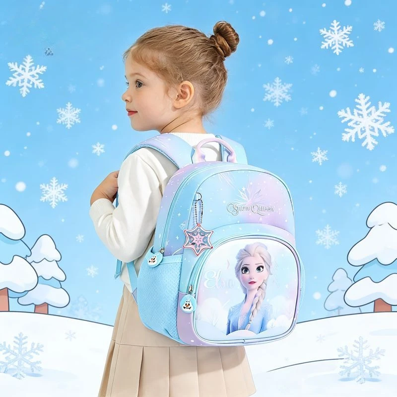 

Sweetness Cute Cartoon Kindergarten Schoolbag Frozen Princess Elsa Outdoor Holiday Gifts School Kindergarten Backpack