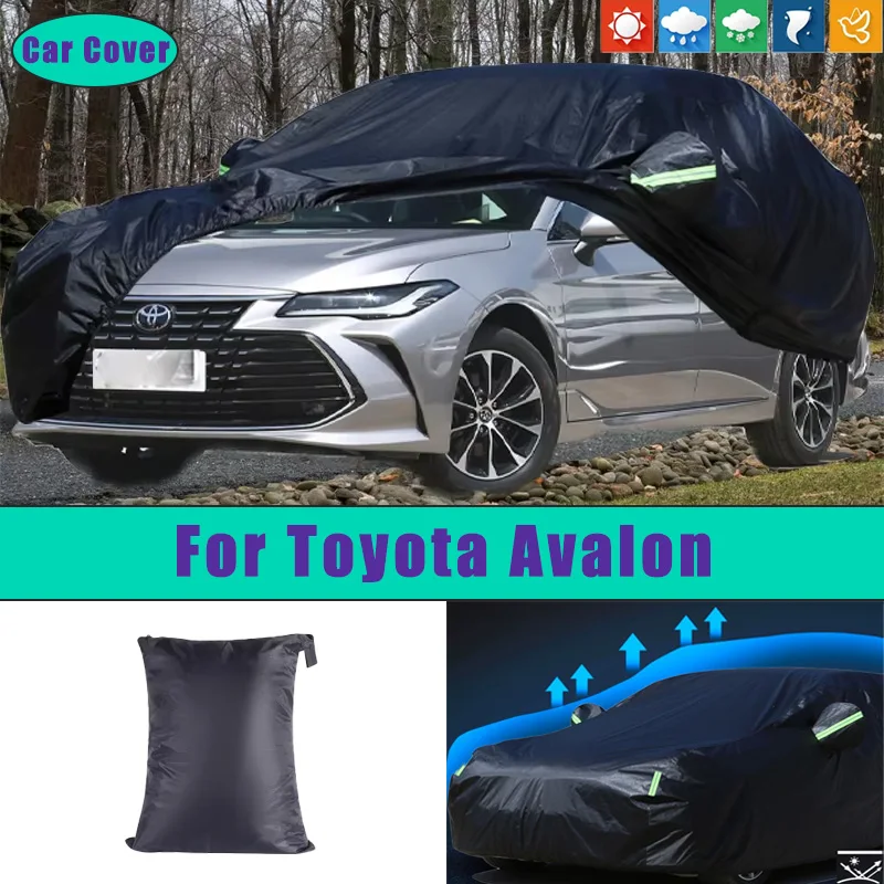 

Car Full Outer Covers Outdoor Waterproof Dustproof Sun Rain Snow Protection Exterior Car Accessories For Toyota Avalon