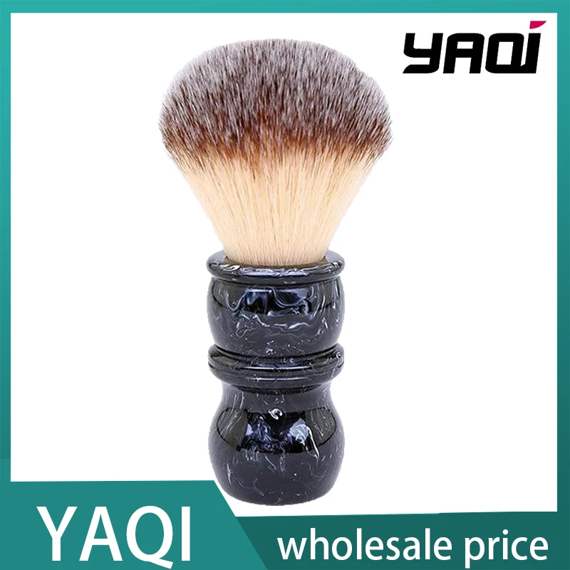 

Yaqi 24MM Men's Shaving Brush Resin Handle Nylon For Men Clearance Beard Professional Barber Face Cleaning Shaving Brush Tool