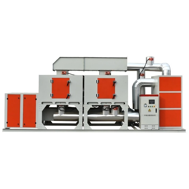 

Catalytic combustion equipment Waste gas treatment Desorption combustion and regeneration system Industrial catalytic