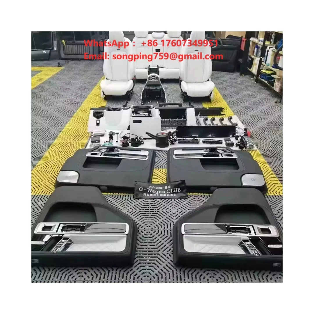 g Wagon Luxury New Design Full Interior Upgrade for Mercedes-Benz G Class G63 G350 G500 G600 G800 G900 W463 to W464