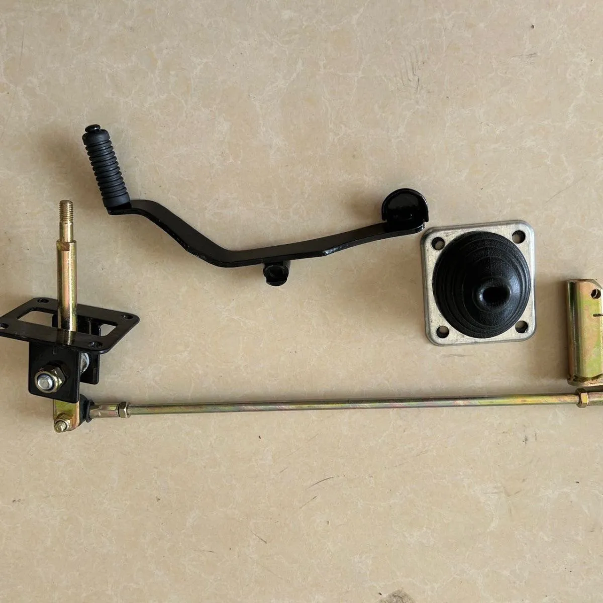For Dajiangs Yaolongs tricycle manual gear tie rod gear soft connection ball head transmission rod foot step shift transmission