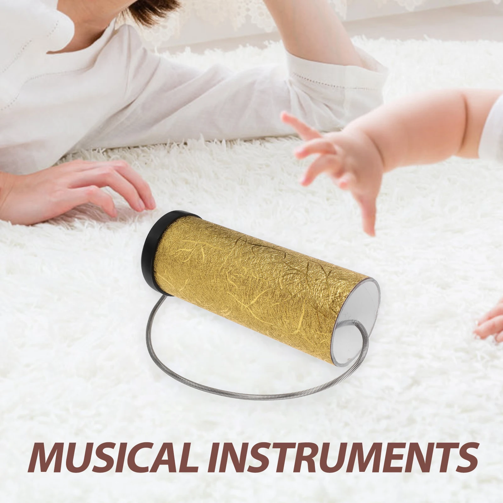 

Thunder Drum Percussion Instrument Hand Noise Tubes for Kids Music Toy Sounding Horn Child