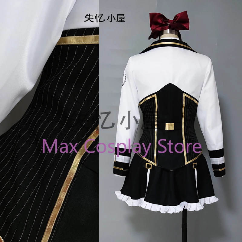 Max Cos VTuber Hololive Takamiya Rion Cos Cosplay Costume Uniform Christmas Halloween Custom Made Any Size