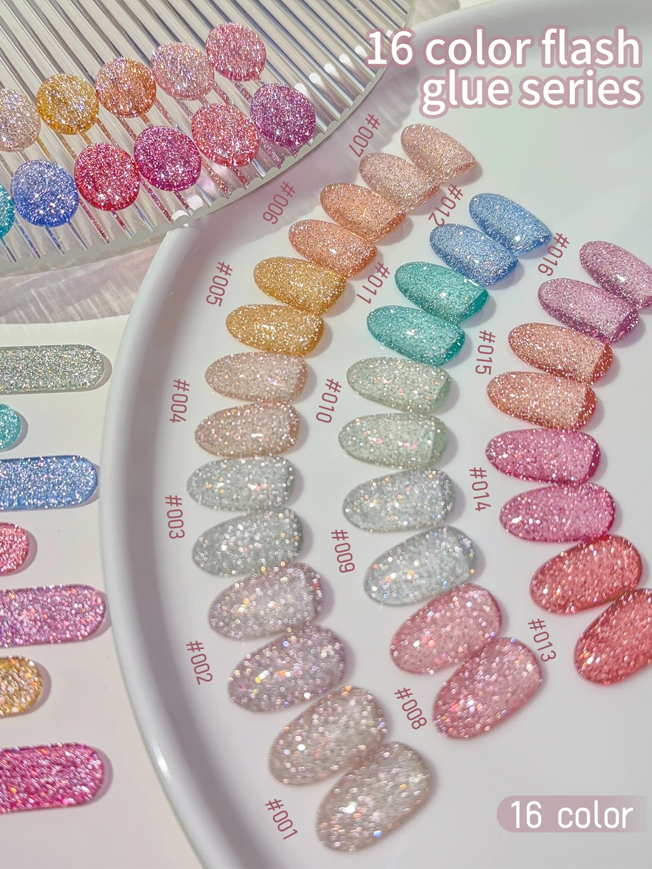 XEIJAYI 1Pc 15ml Gel Nail Polish ,UV LED Soaking Nail Gel, Semi-Permanent, DIY Salon Quality Nail Art Gel For Spring And Summer image 2