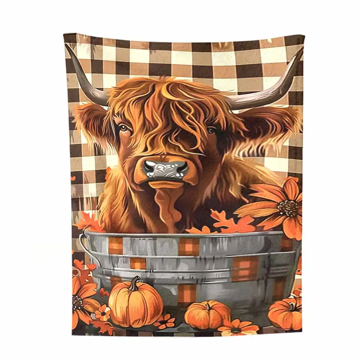 Cow Ultra-Soft Flannel Blanket - Exceptional Warmth and Cozy Comfort for Perfect Home Decor: Sofa, Bedroom