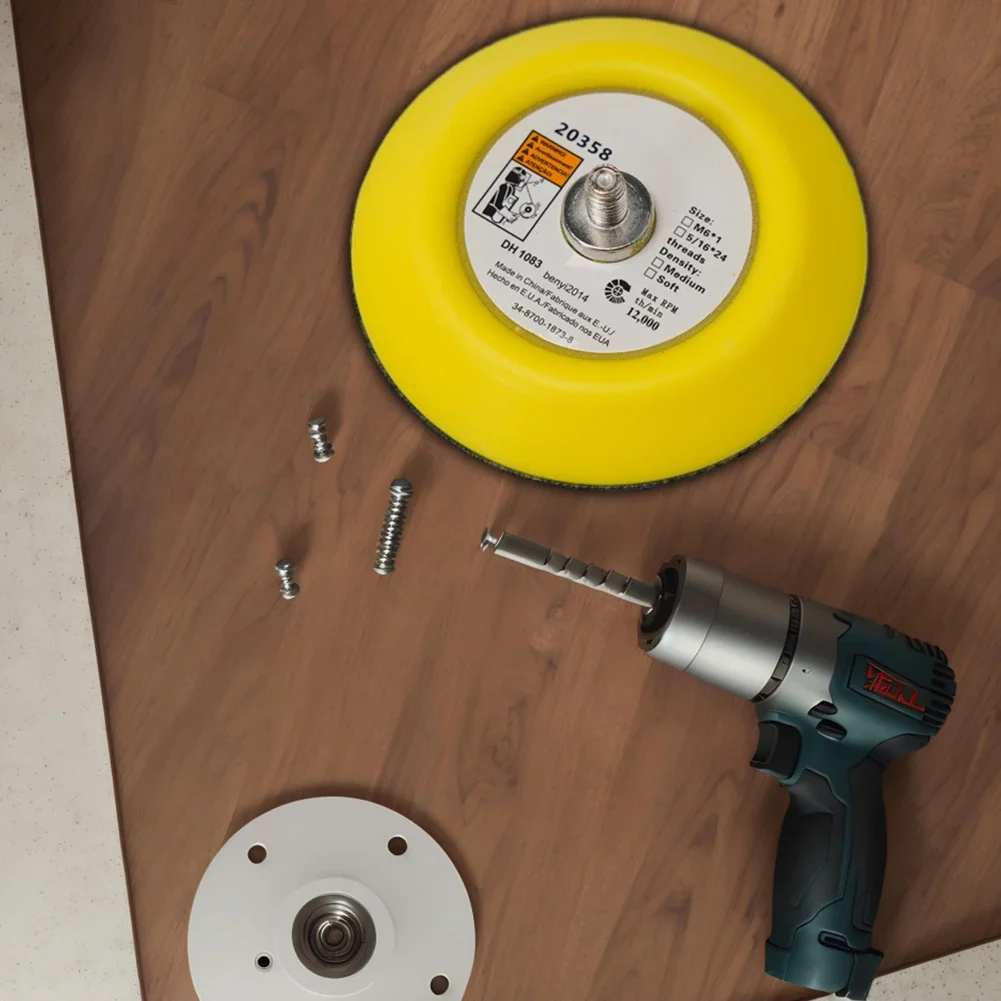 2pcs 3 Inch 75mm Polishing Wheel Sanding Pad Sander Backing Pad Hook And Loop Backing Pad Plate Grinder Power Tools Accessories