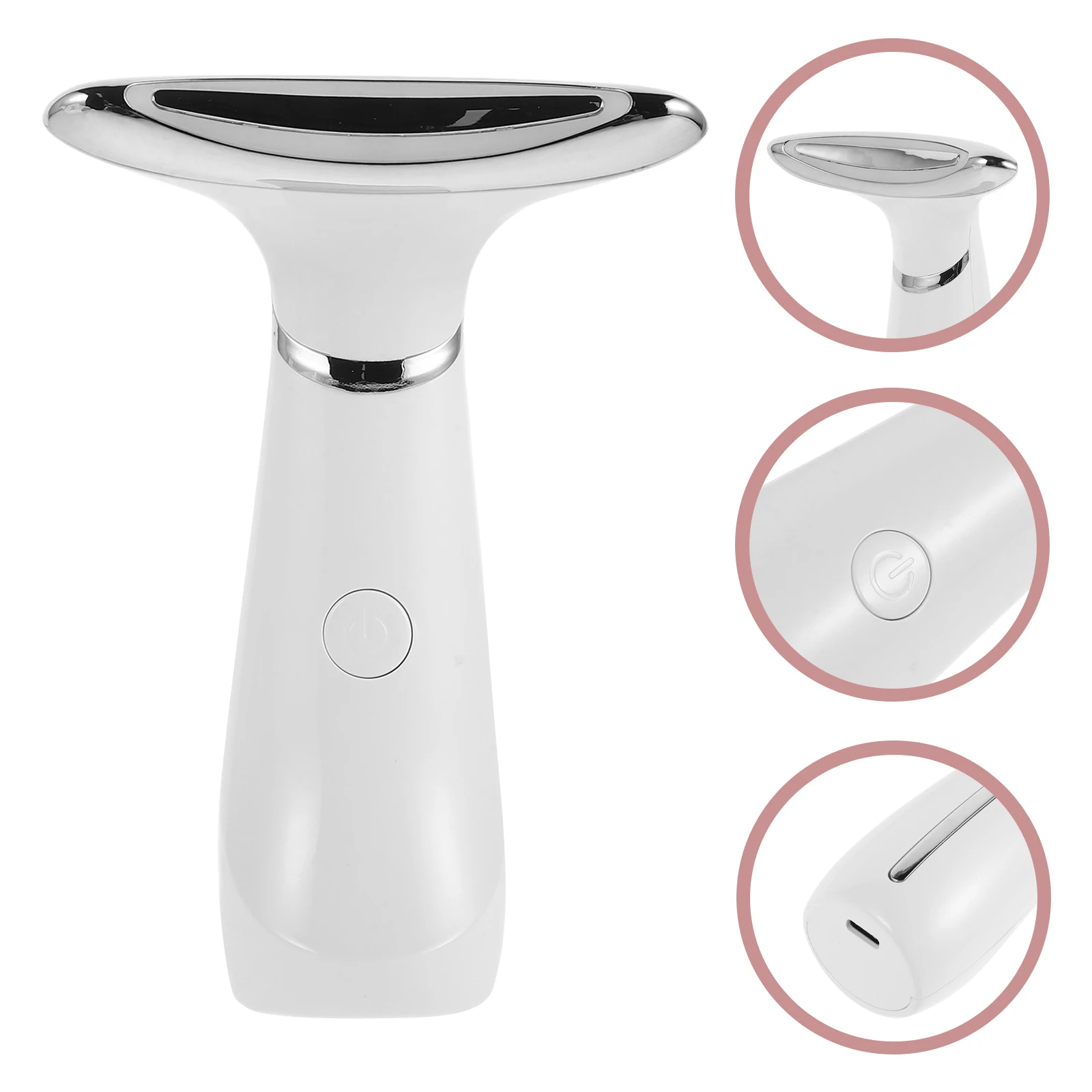 สีแดงสีฟ้า Light TherapyFacial Lifting Firming อุปกรณ์สําหรับผิวความยืดหยุ่นคอเครื่องมือความงามเครื่องมือนวดหน้าริ้วรอย