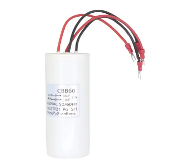 CBB60 Capacitor Three Lines Four Lines Double Capacitors 450V Motor Crane Starting Capacitor Universal