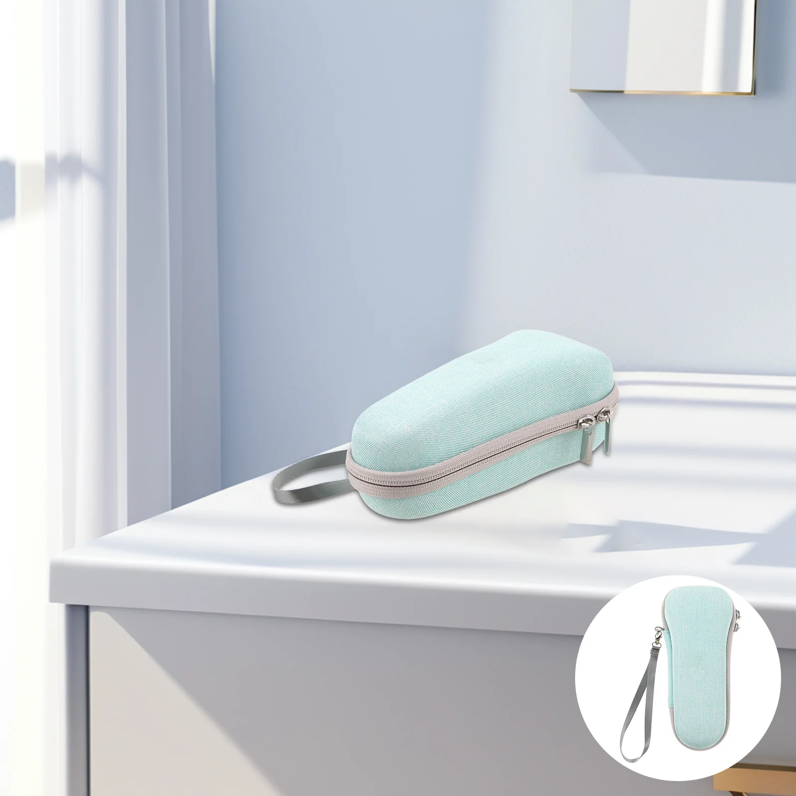 

Portable Electric Shaver Hard Carrying Anti-Pressure Razor Case Oxford Fabric Travel Storage Organizer Compatible for Philips