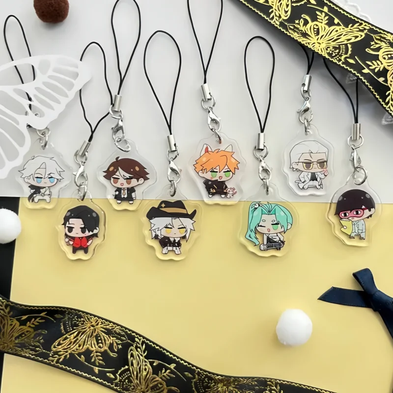 to Be Hero X Mini Phone Charm Cute Cartoon Character Acrylic Bag Pendant Anime Themed Keychain Collectible Decor Gift for Fans