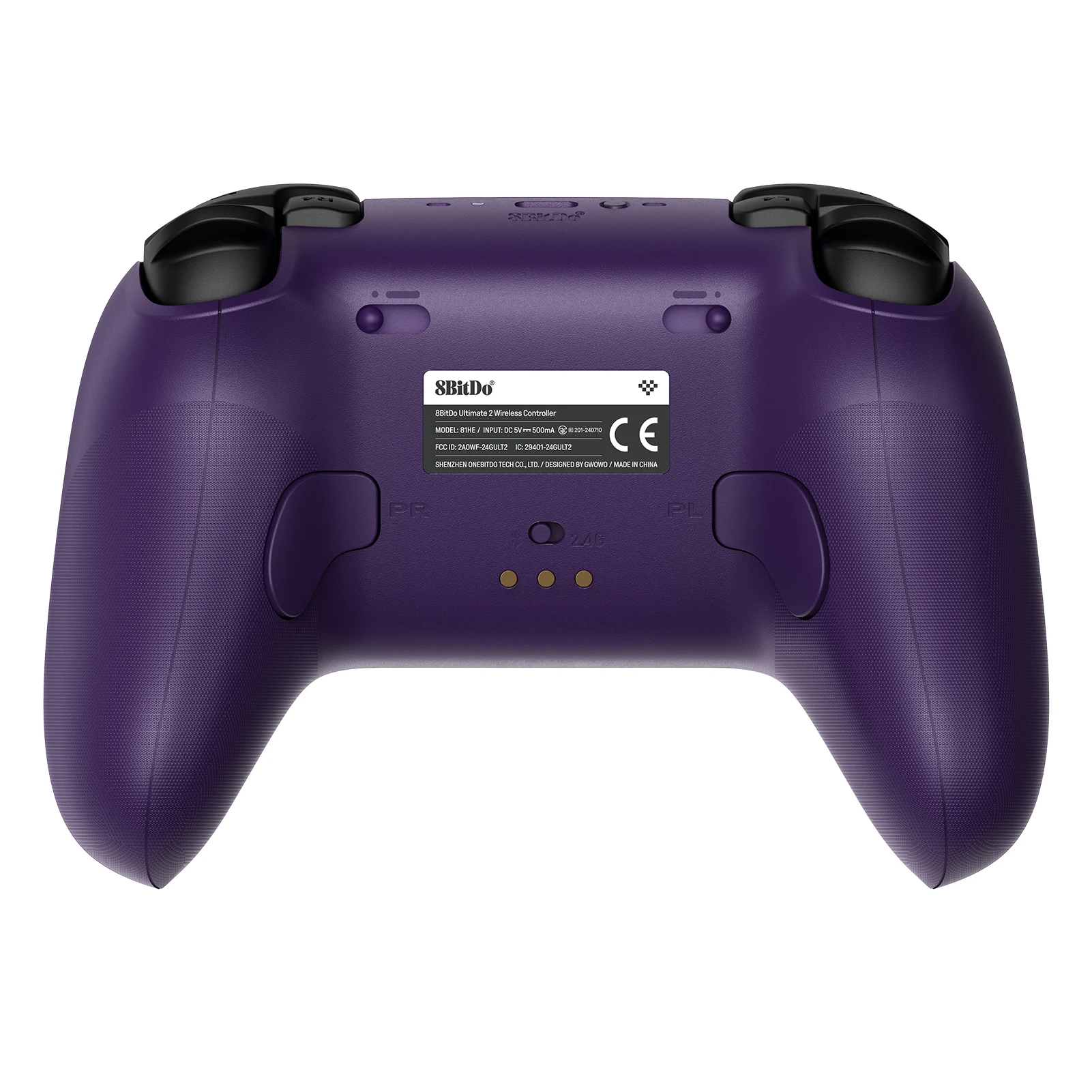 8BitDo Ultimate 2.4G Wireless / Ultimate 2، Hall / TMR Joystick Controller مع قاعدة شحن للكمبيوتر الشخصي، Windows 10، 11، Android