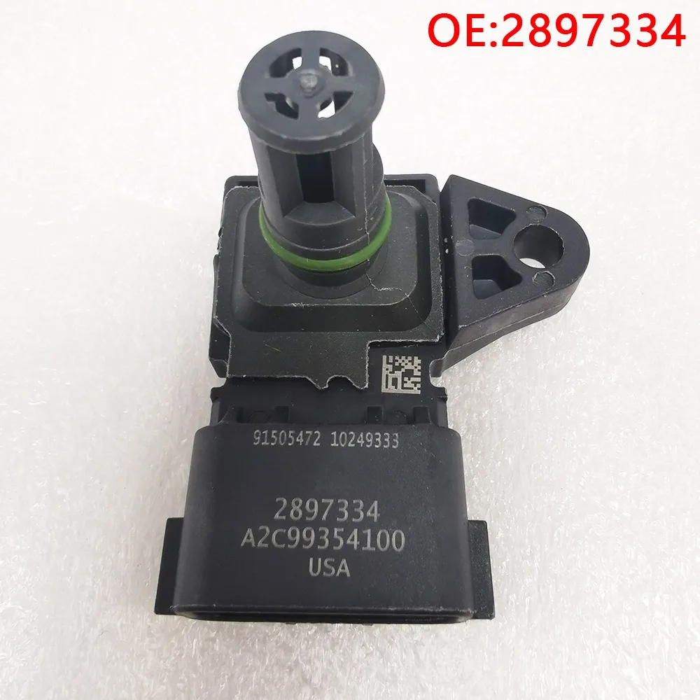 Original High quality New For 2pcs 2897334 MAP sensor air pressure temperature sensor For M11 QSM11 ISM11 X15 ISX15 QSX15 ISC