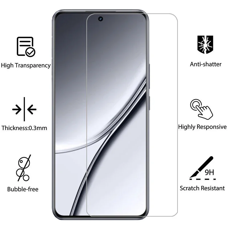 5 pçs vidro temperado hd para realme gt neo 5 se 3t 2t gt 2 pro 5g protetor de tela mestre para realme c67 c55 c53 c51 c33 c30 vidro