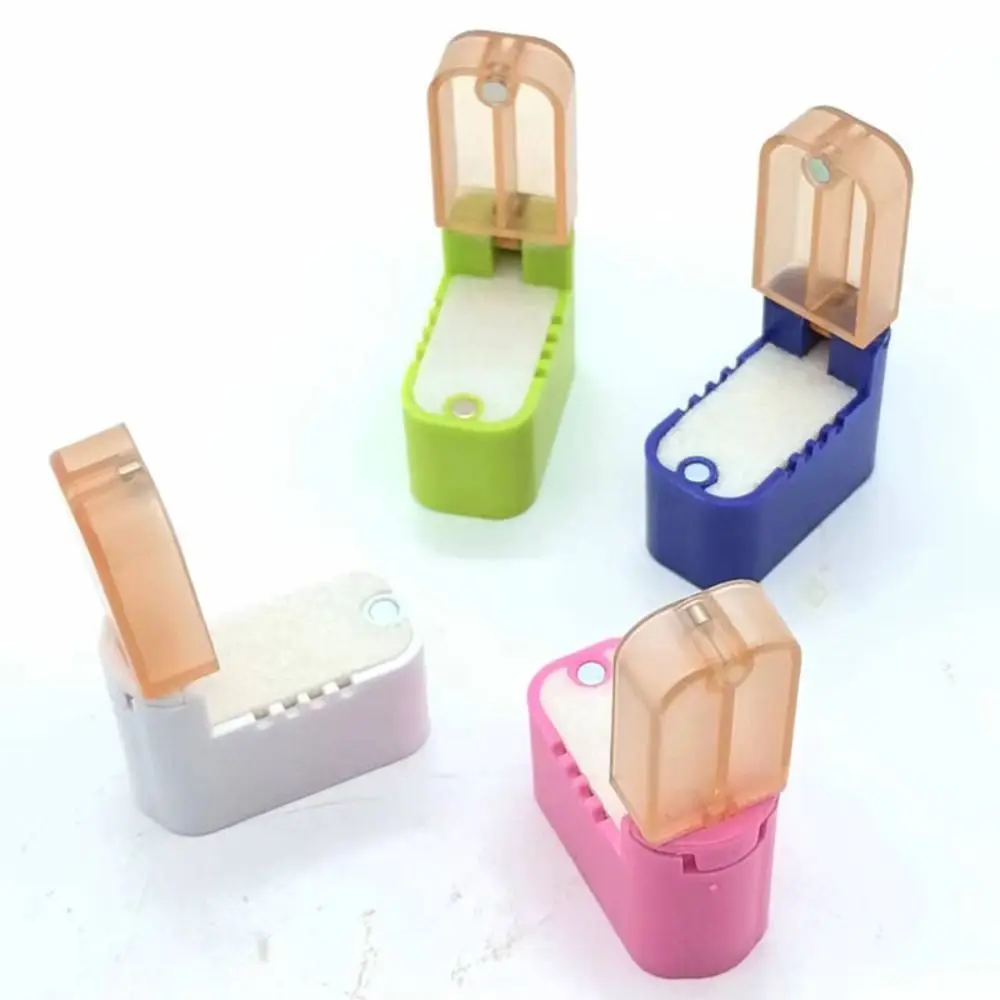 Locking Sewing Machine Silicone Oil Box Prevent Breaking DIY Crafts Color Wire Box Sewing Supplies Plastic