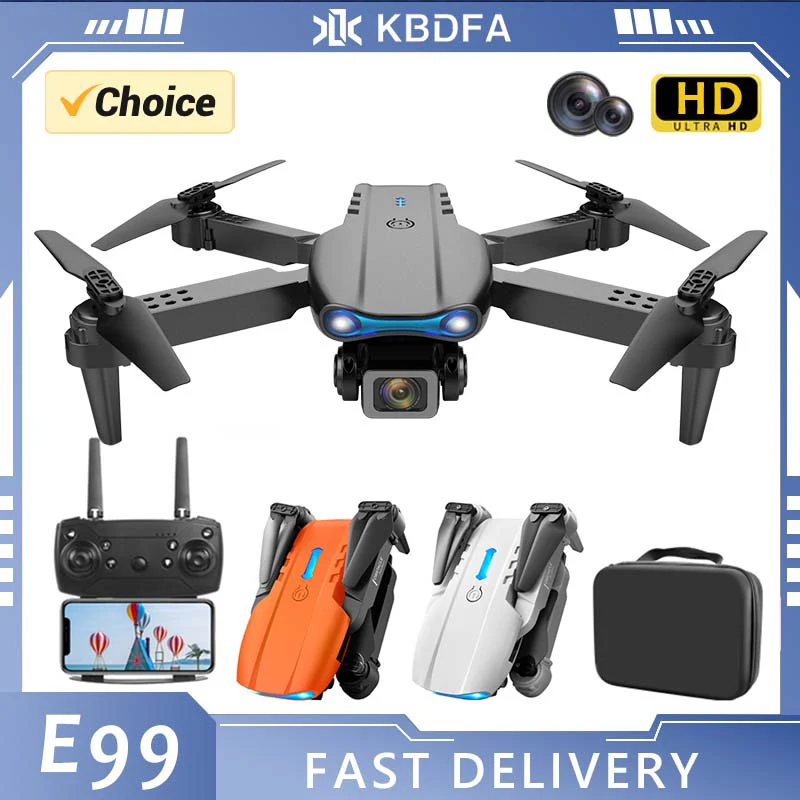 KBDFA E99 K3 Pro Drone Professionelle Quadcopter Dual Kamera Hindernis Vermeidung RC Hubschrauber Fernbedienung Spielzeug Geschenk