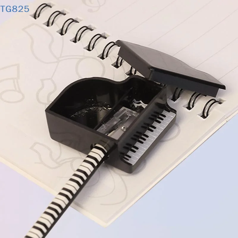 【AN】【SA】1/3/5Pcs Creative Music Stationery Gifts Cute Cartoon Piano Shaped Pencil Sharpener For School Office Supplies