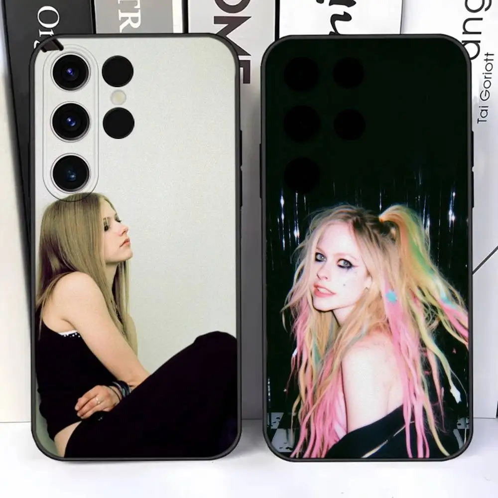 

A-Avril Lavigne Rock Let Go Phone Case For Samsung S25,S24,Ultra,S20,S30,Plus,S22,S23,Ultra,Plus,5G Anti-Scratch TPU Shell