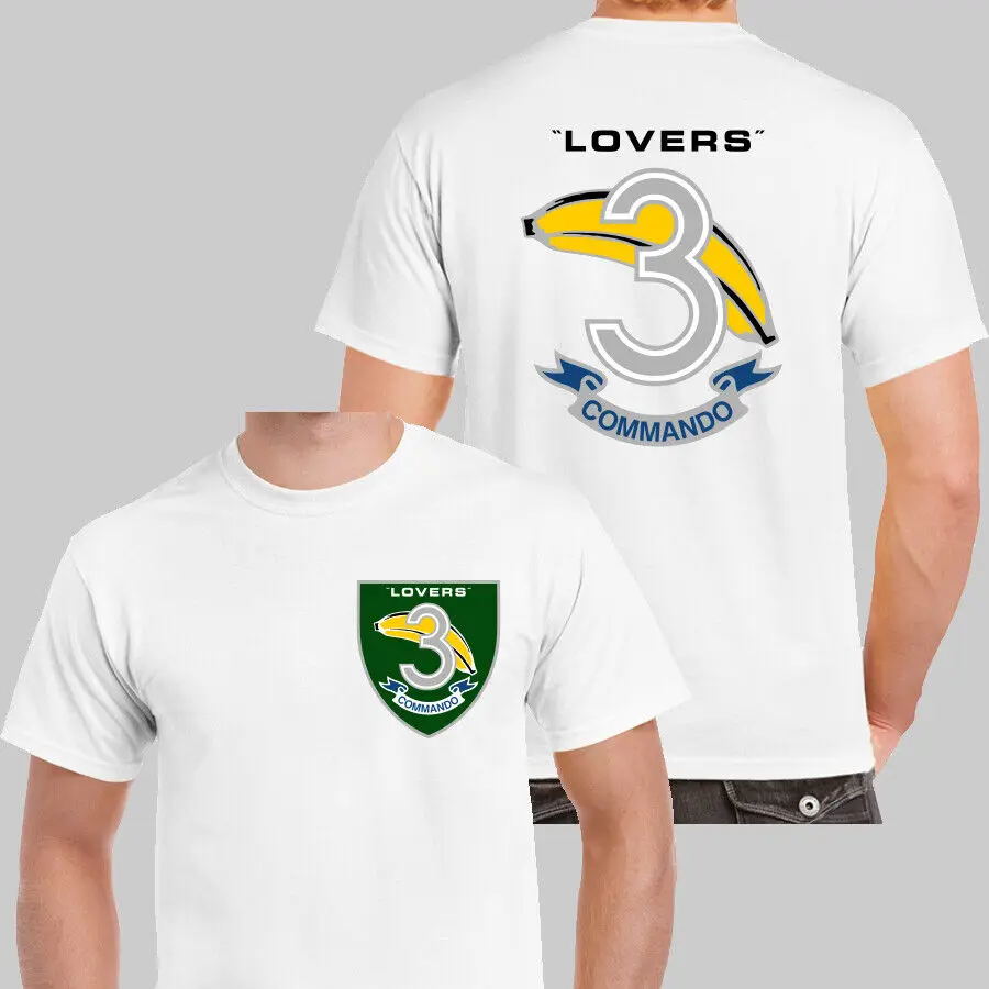 3 Commando Lovers RLI Rhodesian Light Infantry Men T-shirt Short Sleeve Casual 100% Cotton Shirt