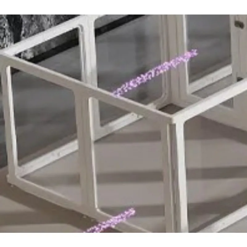 Pet fence Acrylic transparent dog fence 75cm heightened indoor household fence Free combination dog cage