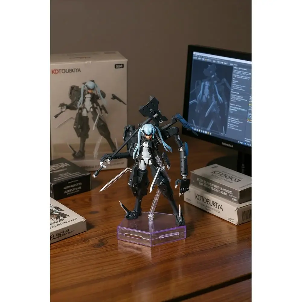 

Kotobukiya Megami Device Busou Shinki B32 Straf Model Kit Action Figure Demon Type Highly Poseable Collectible For Collectors