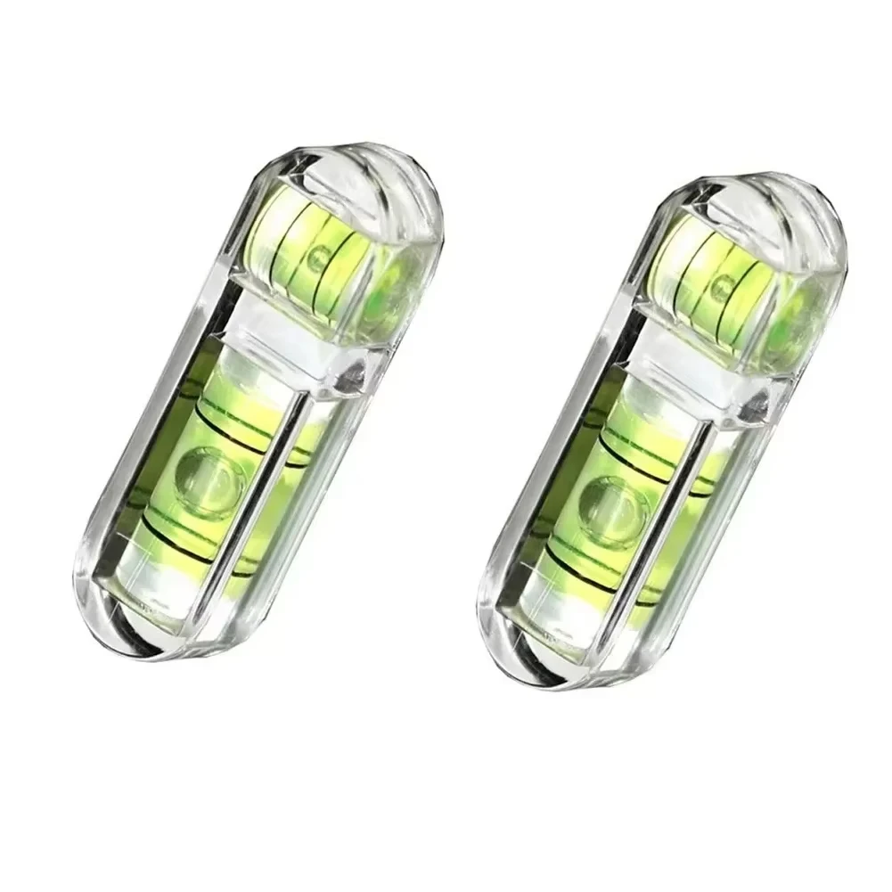 3pcs Level Bubble Vials 30x9mm for Spirit Levels Acrylic Bubble Replacement for Construction Tools and Surveying Instruments