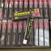 El más nuevo 99,9% crema de tatuaje Goosica antes del maquillaje permanente Microblading Piercing ceja delineador de ojos labios cuerpo proveedor 10g