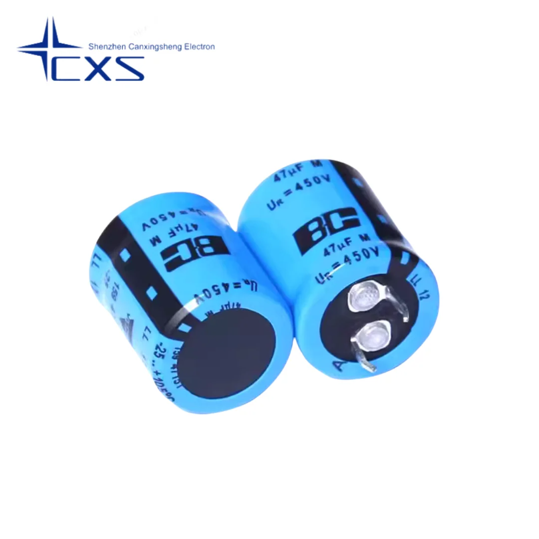 

2PCS 450V47UF 47UF450V VISHAY Size: 22x25 High Voltage Audio, LL Audiophile Filter, Electrolytic Capacitor