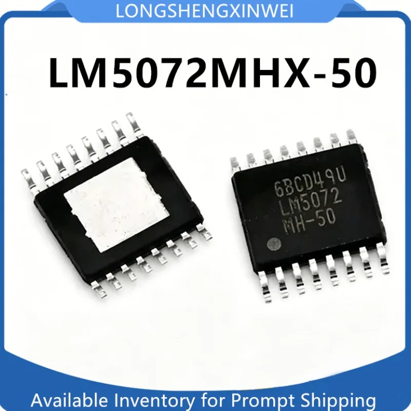 1PCS New Original LM5072MHX-50 LM5072MH-50 Ethernet Controller TSSOP-16 IC Chip in Stock